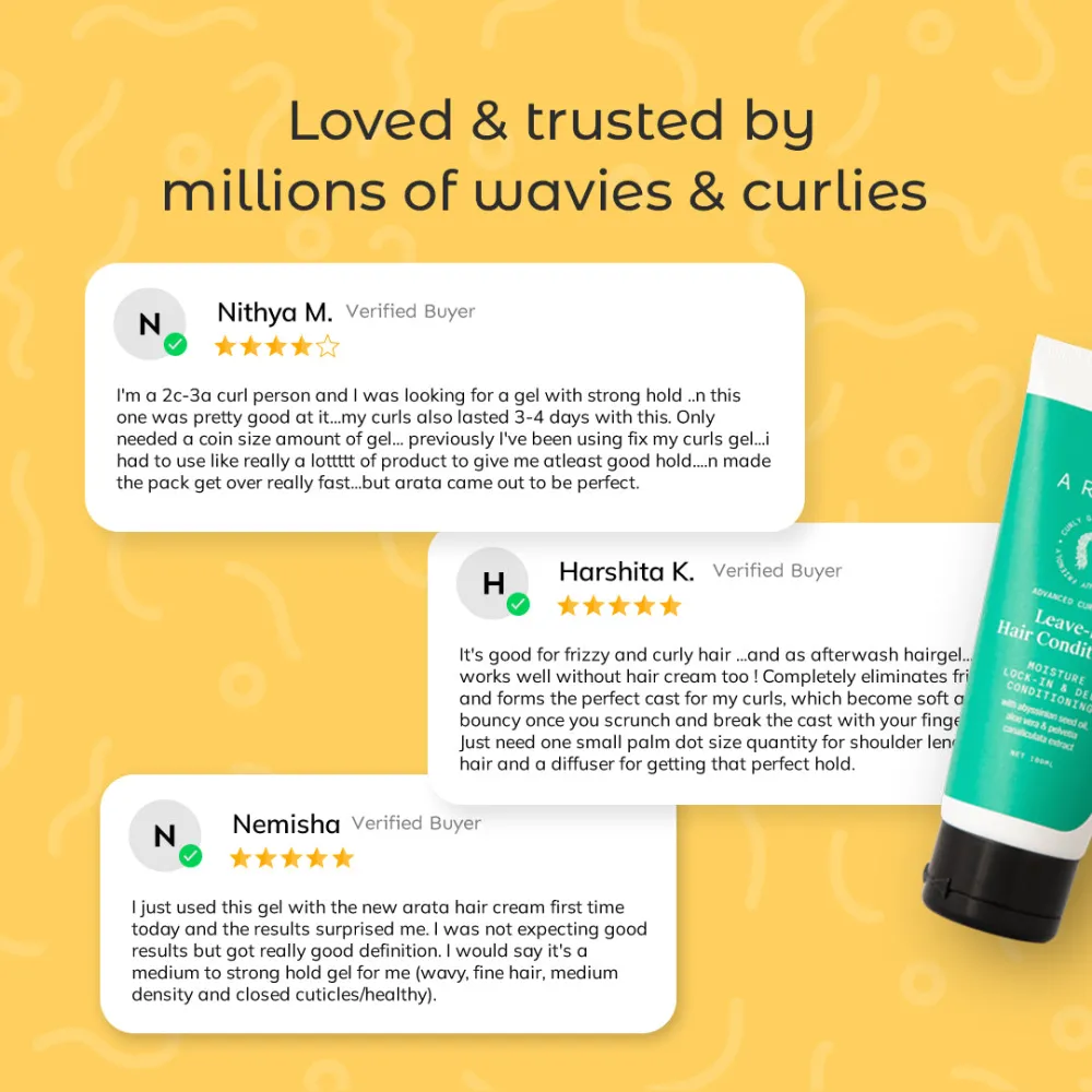 Advanced Curl Care Duo | Curly Hair Gel 150ml + Leave-In Conditioner 100ml - Image 6