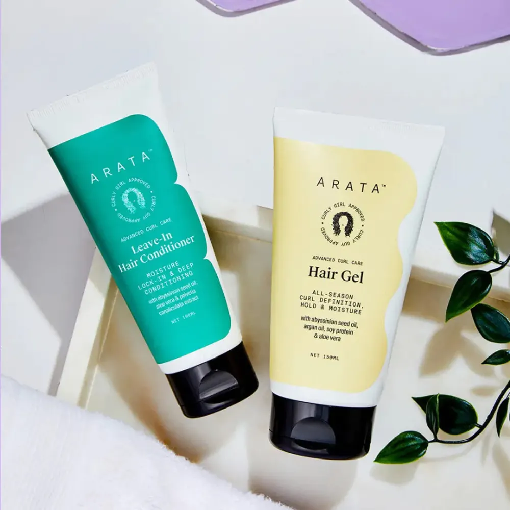 Advanced Curl Care Duo | Curly Hair Gel 150ml + Leave-In Conditioner 100ml - Image 7