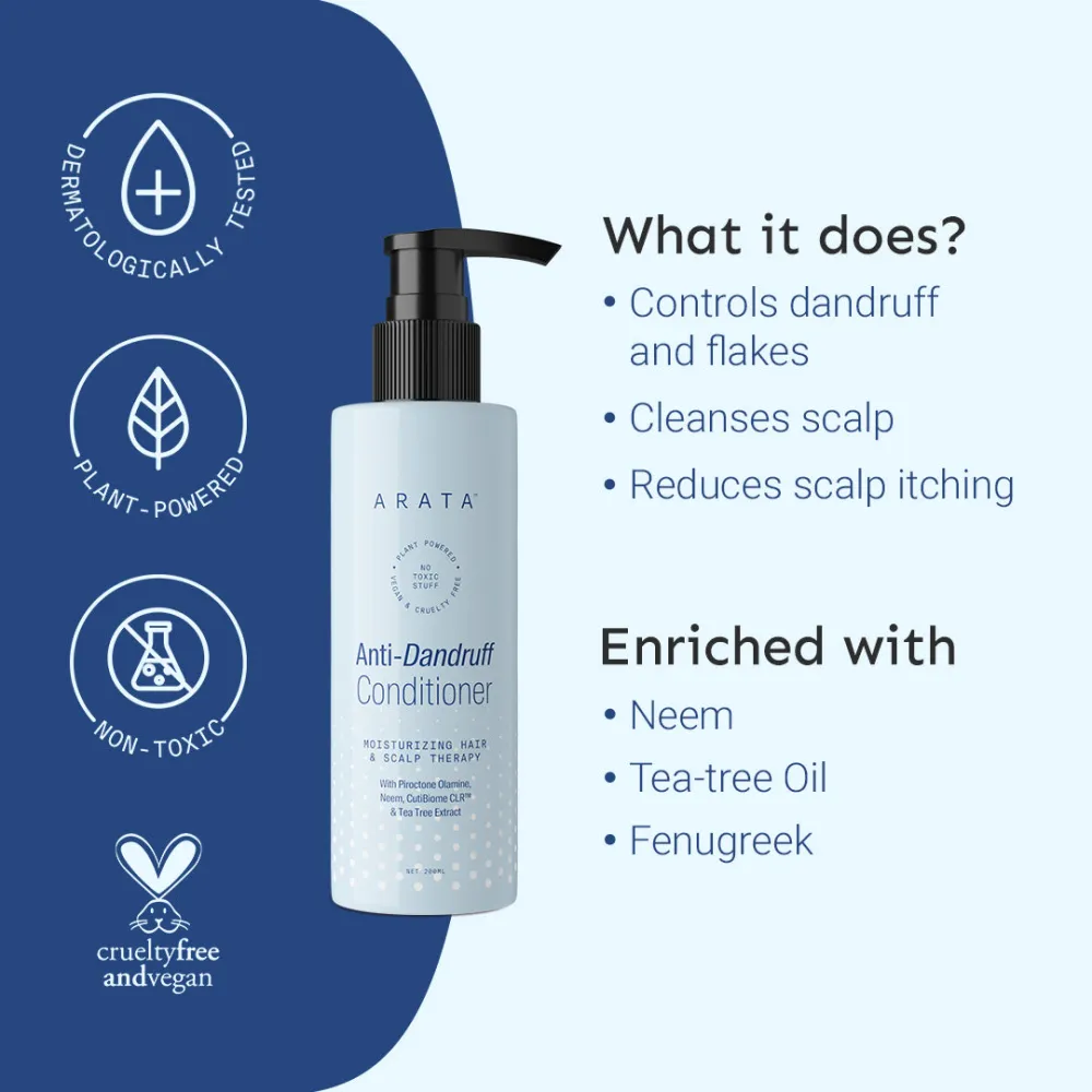 Anti-Dandruff Hair Conditioner - 200ml BYOB - Image 3