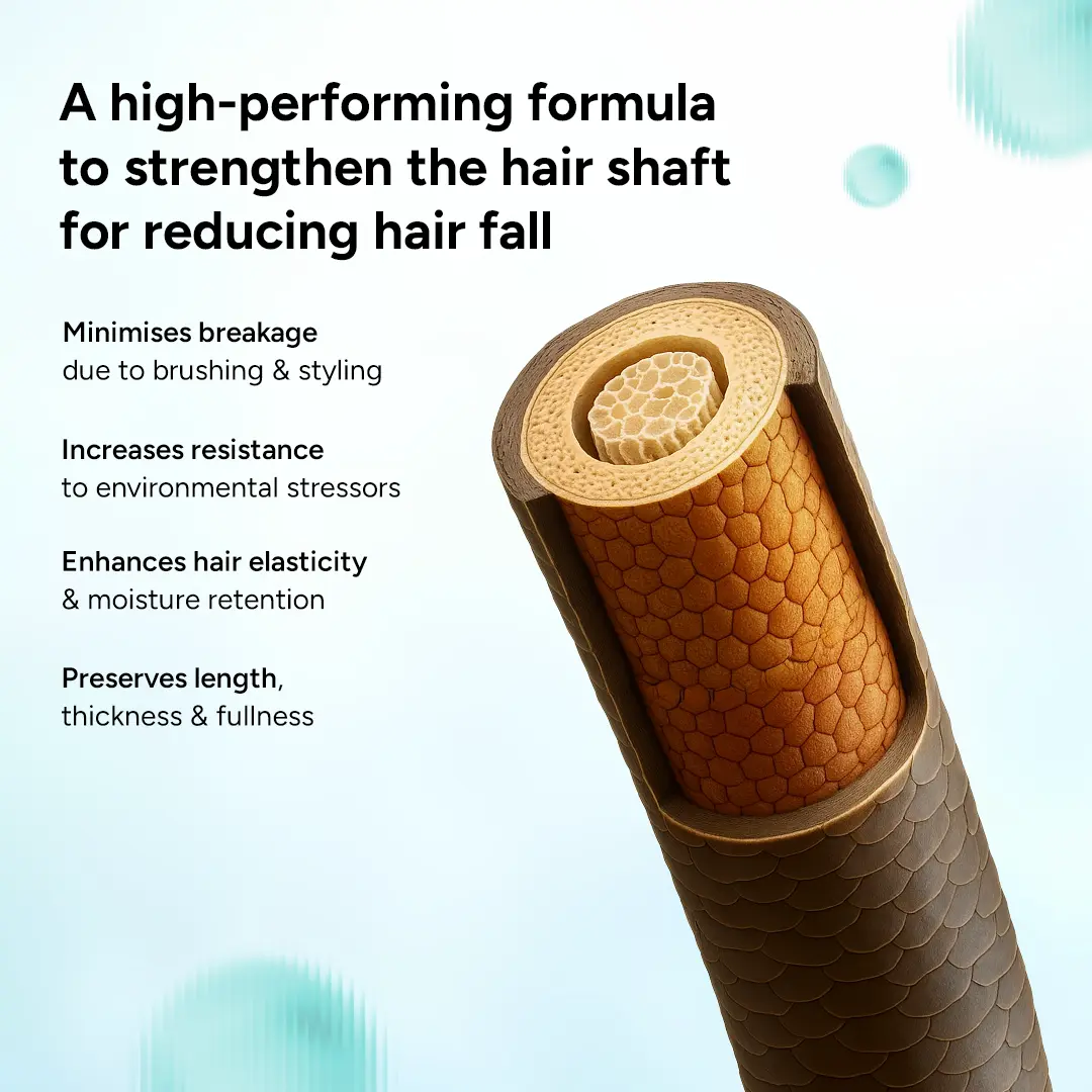 Multi-Active Anti-Hair Fall Conditioner for Breakage Control | Powered by ReparAge¨, Rice Protein, Caffeine, and Biotin - Image 5