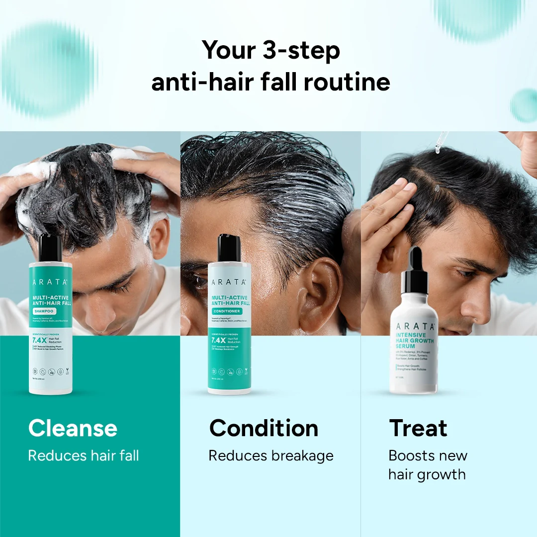 Multi-Active Anti-Hair Fall Shampoo for Hair Thinning & Hair Fall Reduction | Powered by Hairdian AP, Caffeine, Biotin, and Rosemary - Image 6