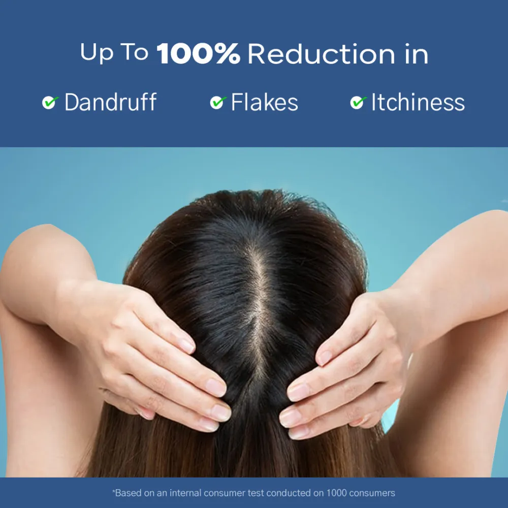 Arata Anti-Dandruff Shampoo with Conditioner | Piroctone Olamine and Neem | Up To 100% Dandruff Reduction - Image 5