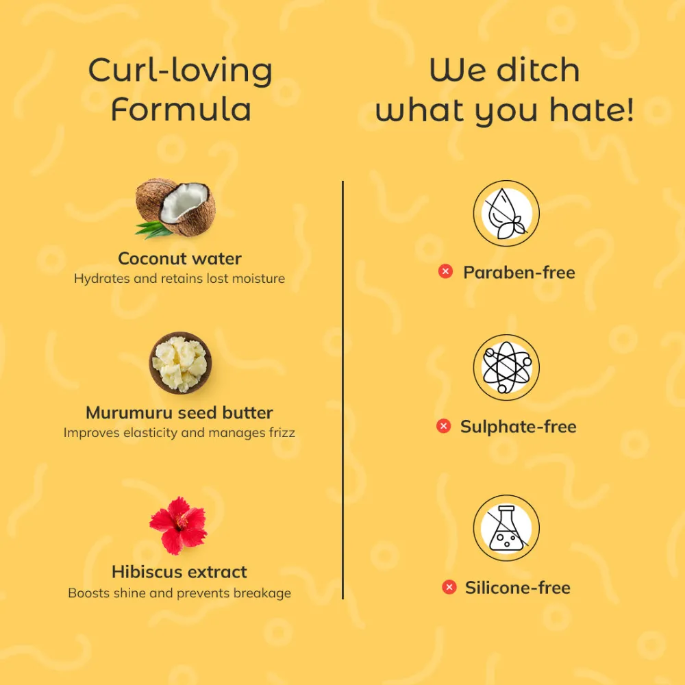 Arata Curl Wash Combo - Gentle Shampoo and Hydrating Conditioner - Image 5