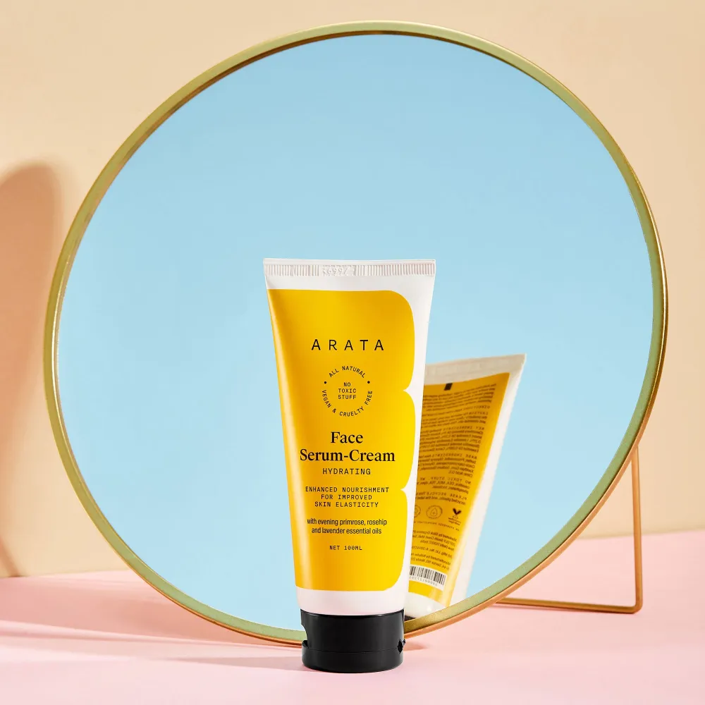 Arata Hydrating Face Serum-Cream - Image 2
