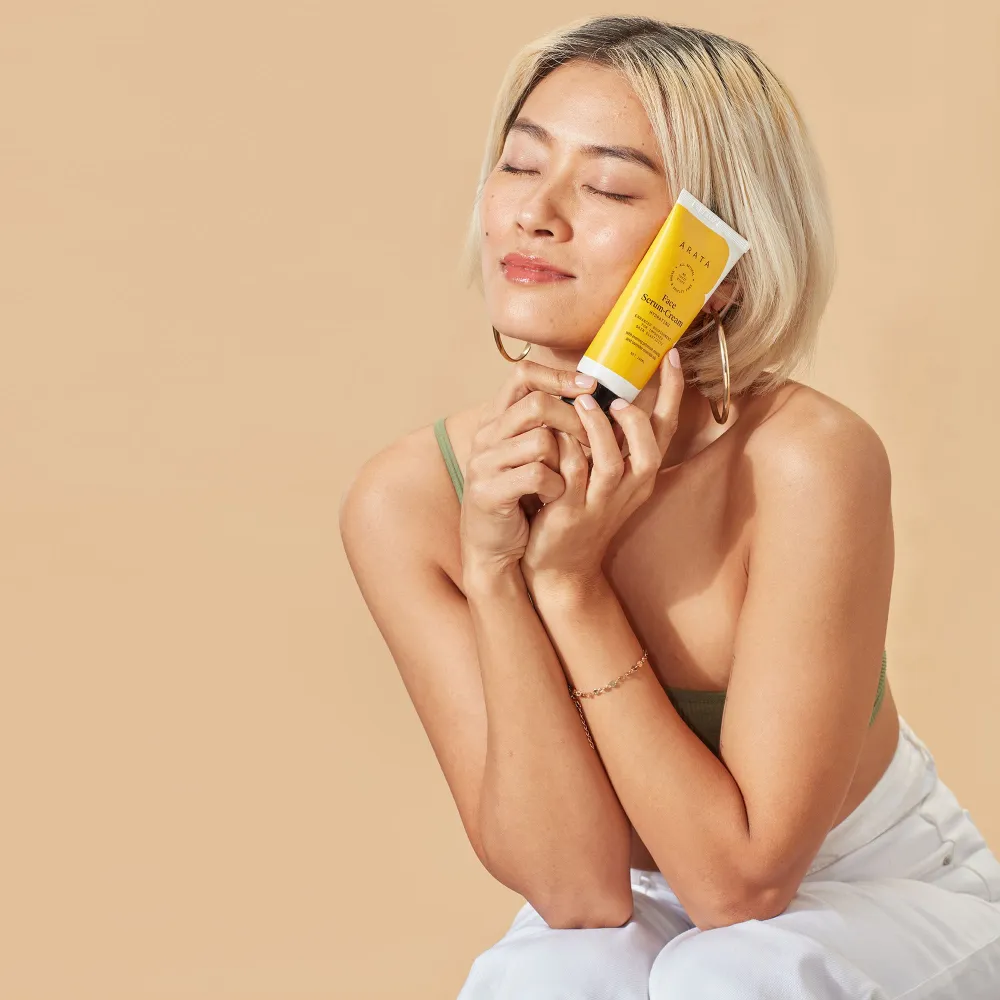Arata Hydrating Face Serum-Cream - Image 4