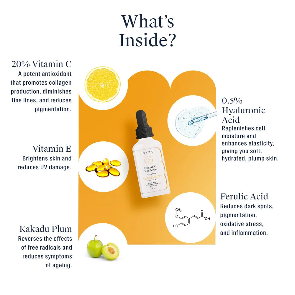 Arata Vitamin C Face Serum BYOB - Image 6
