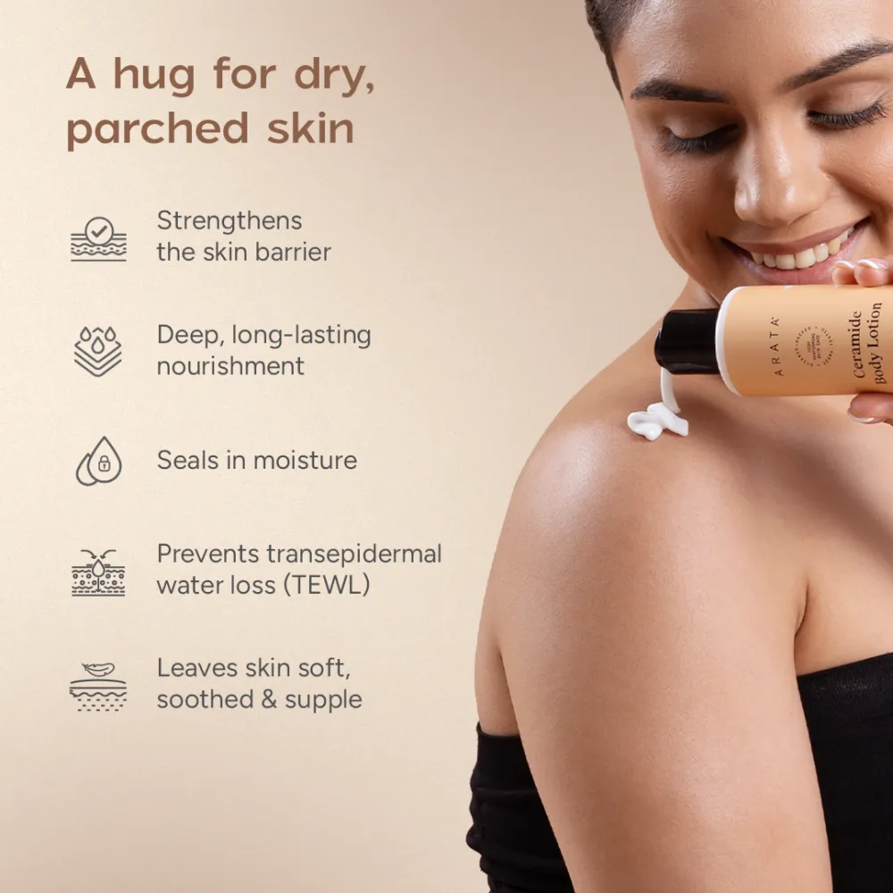 Ceramide Body Lotion for Dry and Compromised Skin | Provides Instant Relief and Comfort | Deeply Nourishes and Repairs Skin | 200 ml - Image 3
