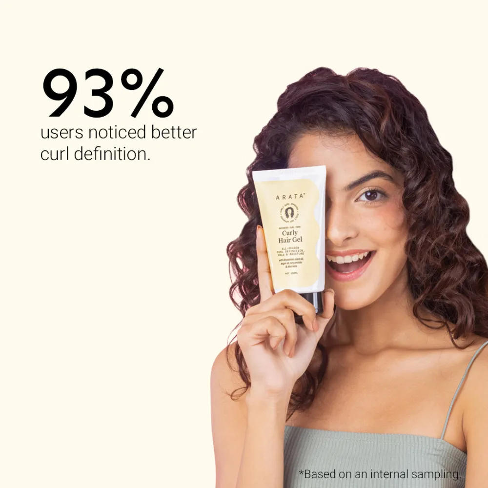 Curly Hair Gel (Mini) - Advanced Curl Care - 50ml - Image 4