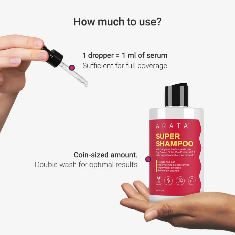Grow Strong Combo - Super Shampoo 300ml + Serum 30ml - Image 6