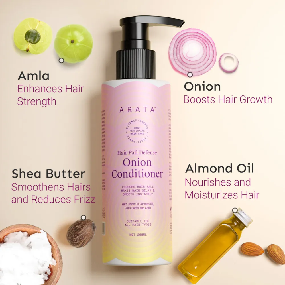 Hair Fall Defense Onion Conditioner - 200ml BYOB - Image 4