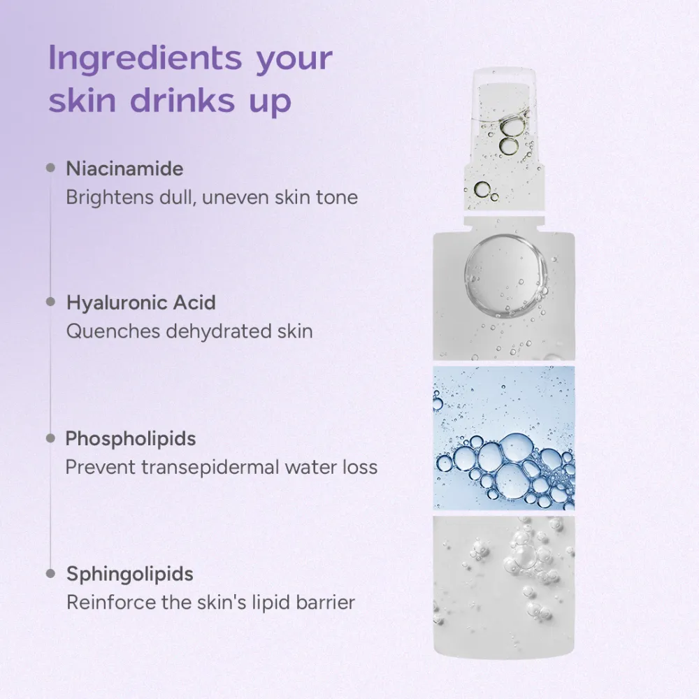Niacinamide Body Milk for Dull and Dehydrated Skin | Lightweight and Fast-Absorbing | Provides Hydration | 200 ml - Image 5