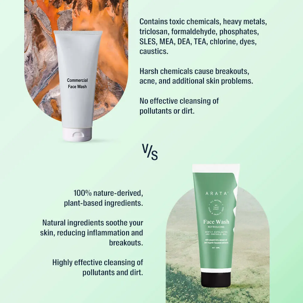 Refreshing Face Wash 50ml - Image 9