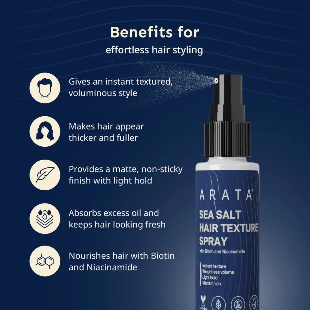 SEA SALT HAIR TEXTURE SPRAY - 50ml BYOB - Image 4