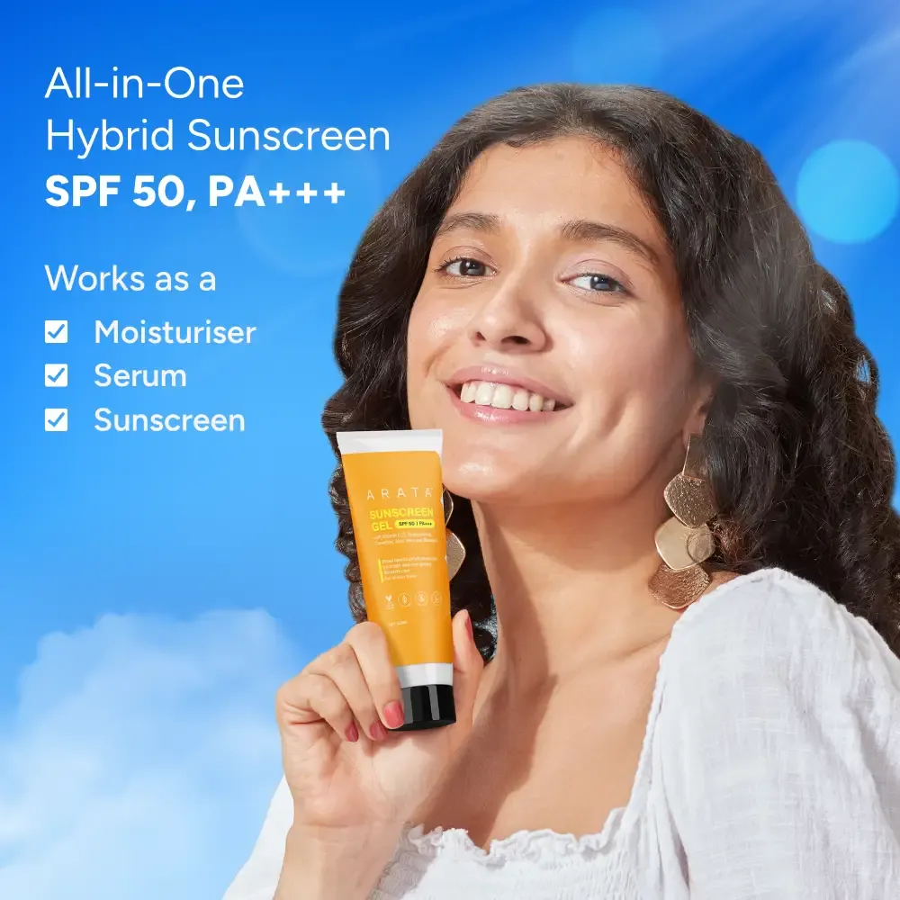 Sunscreen Gel with SPF 50, PA+++ (Pack of 2) - Image 2
