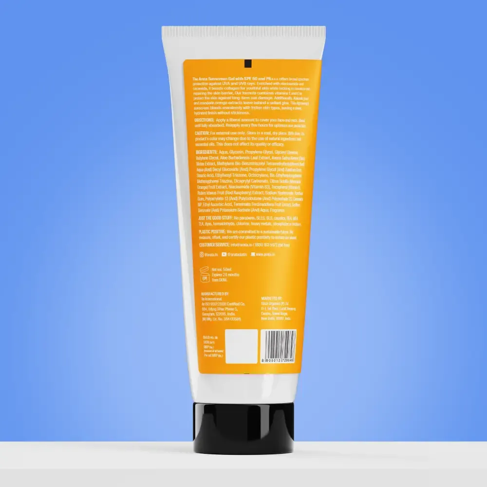 Sunscreen Gel with SPF 50, PA+++ (Pack of 2) - Image 9