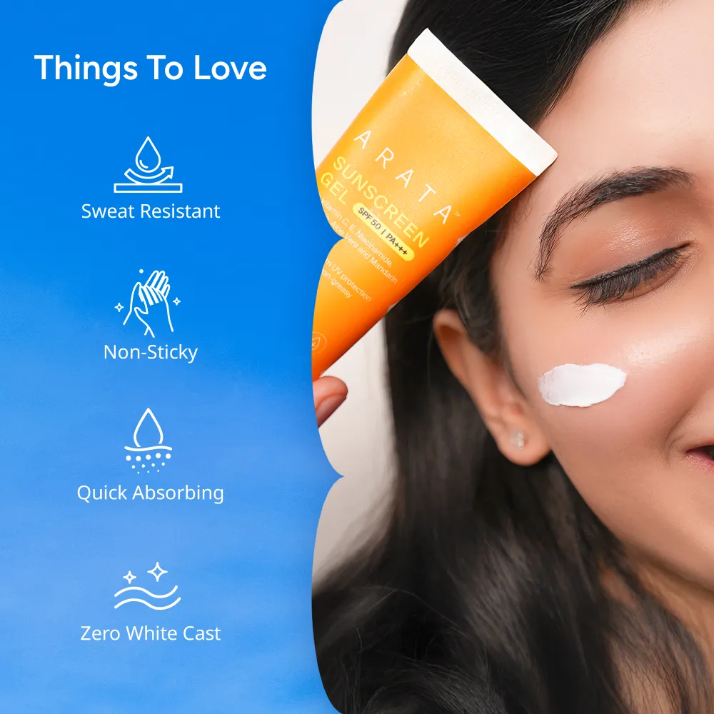 Sunscreen Gel with SPF 50, PA+++ - Image 4