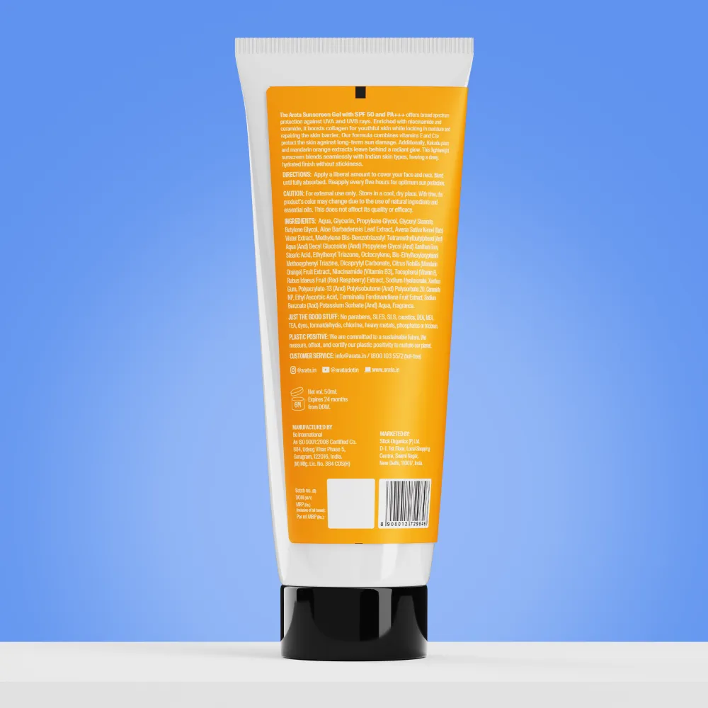 Sunscreen Gel with SPF 50, PA+++ - Image 9
