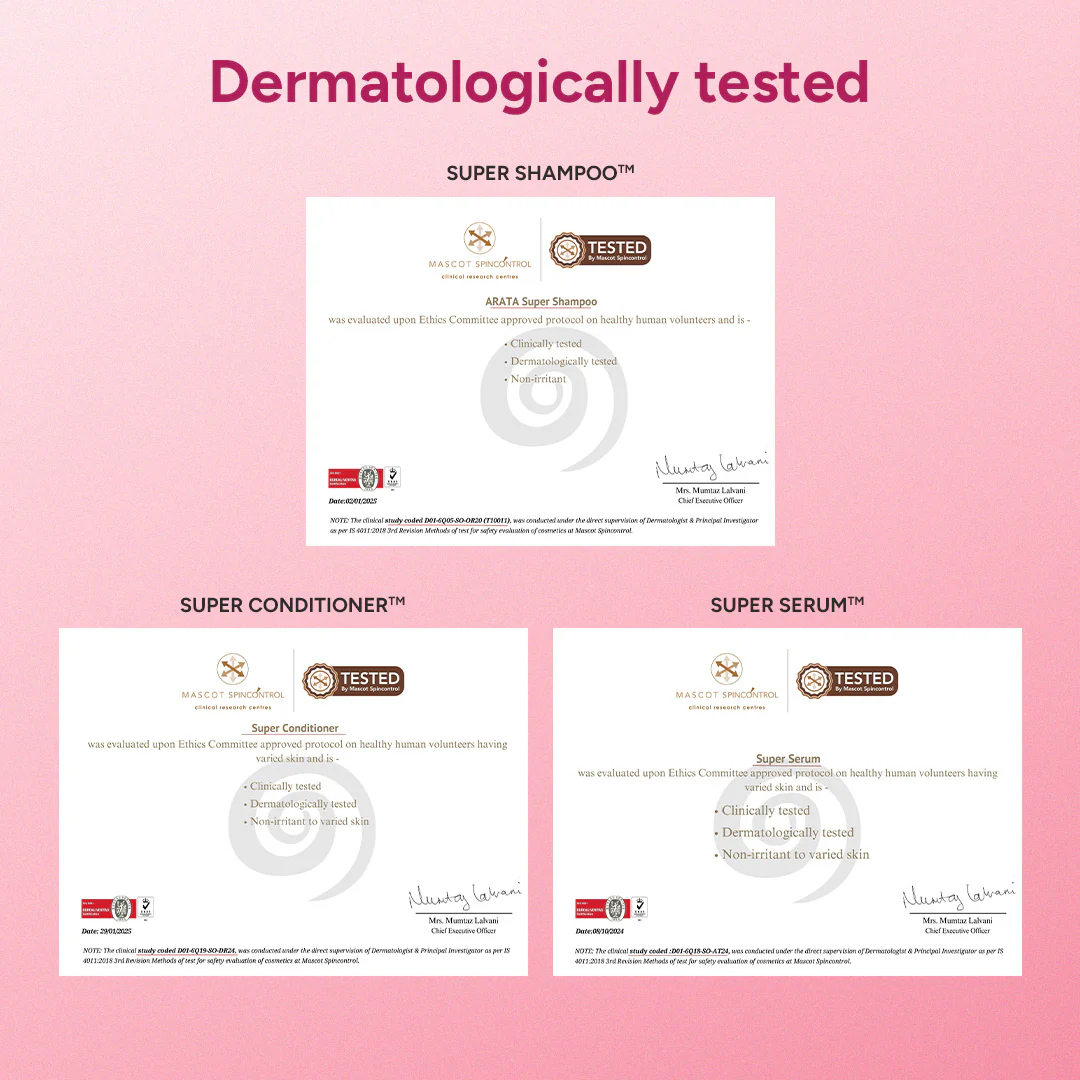Arata - No Damage Super Box |  Super Shampoo, Super Conditioner & Super Serum - Image 11