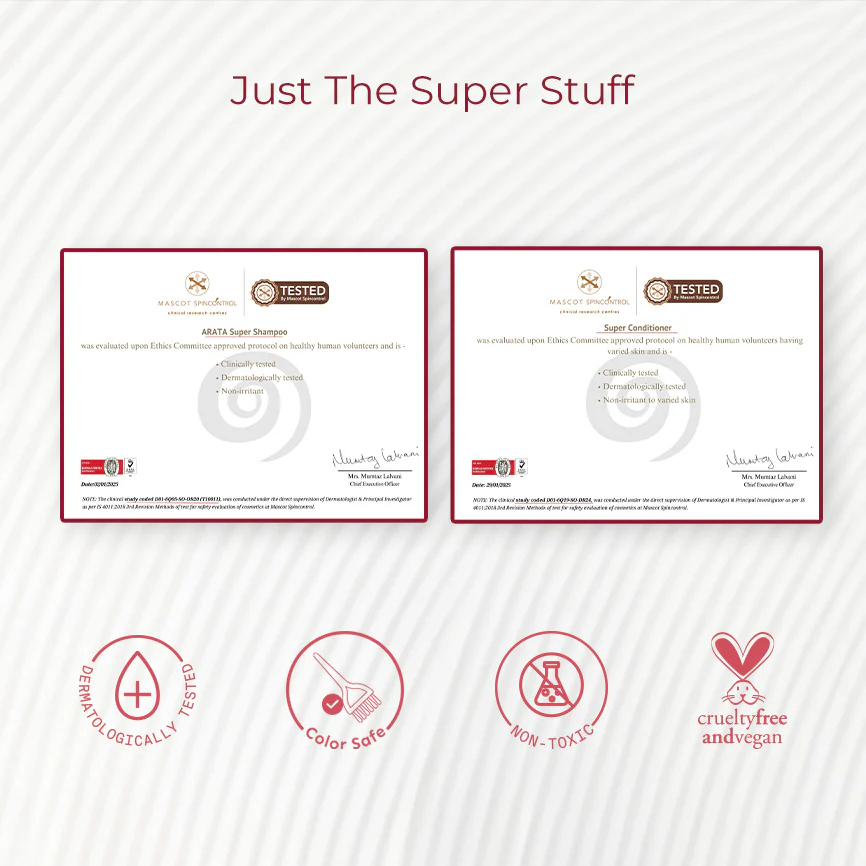 Super Moisture Duo with Biotin & Vegan Keratin for Dry & Damaged Hair Mini - Super Shampoo (150ml) + Super Conditioner (50ml) - Image 9