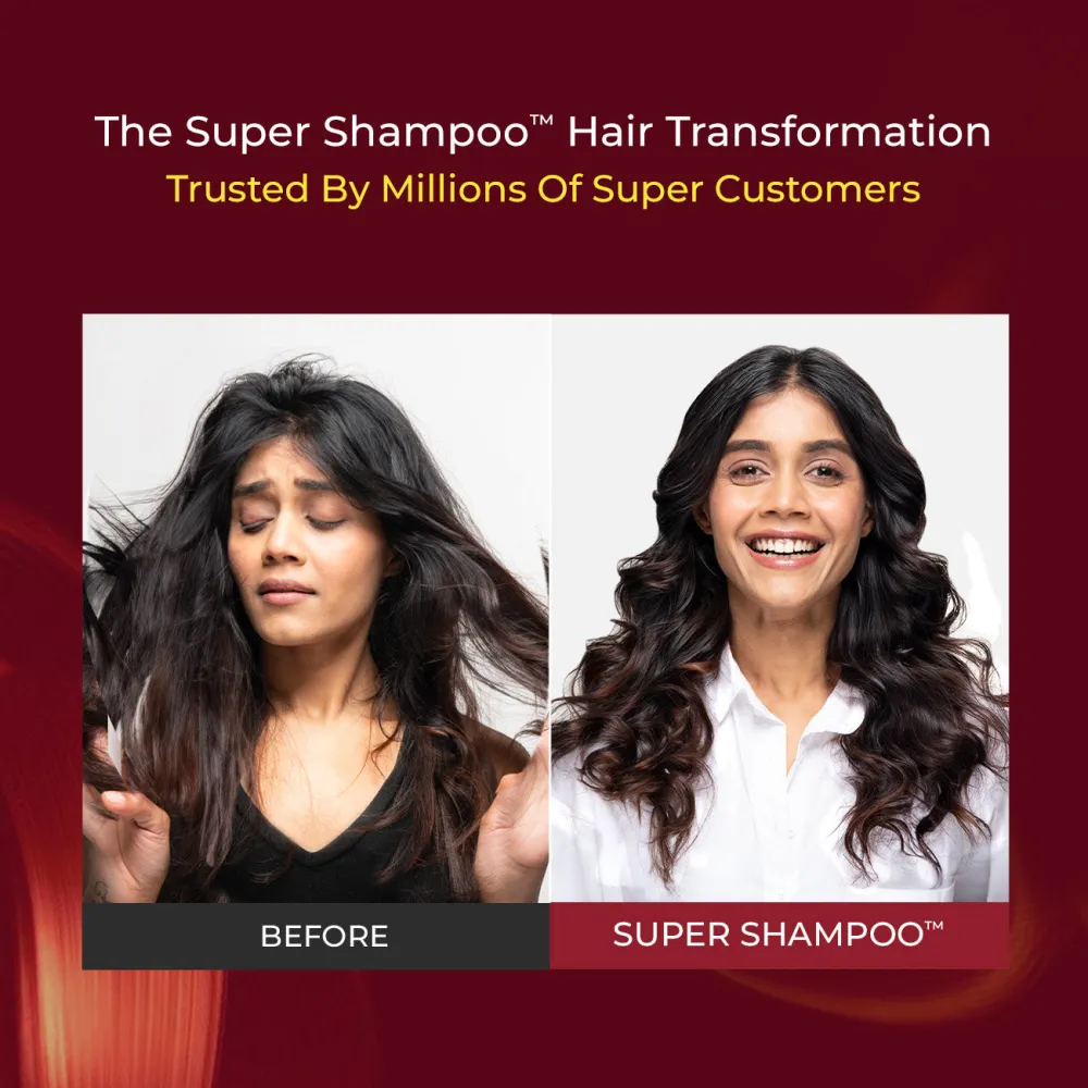 Biotin & Protein Rich Super Shampoo for Damage & Frizz Control - 150ml (Travel Size) - Image 9