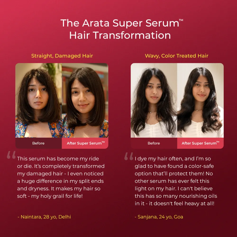 Ultralight Super Serum for Frizz & Damage Control with Jojoba Oil & Vitamin E- Travel Pack- 30ml BYOB - Image 7