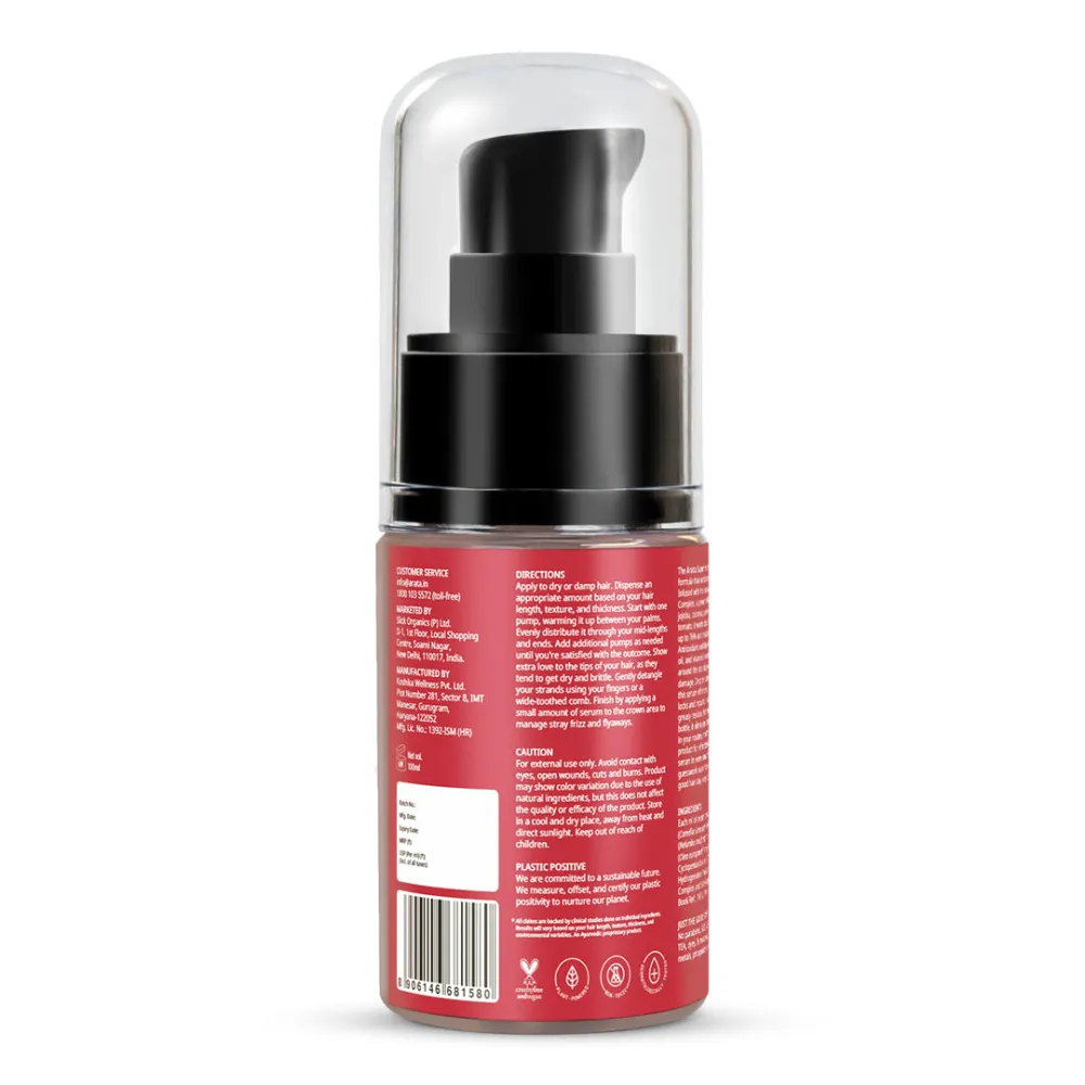 Ultralight Super Serum for Frizz & Damage Control with Jojoba Oil & Vitamin E- Travel Pack - 30ml - Image 9