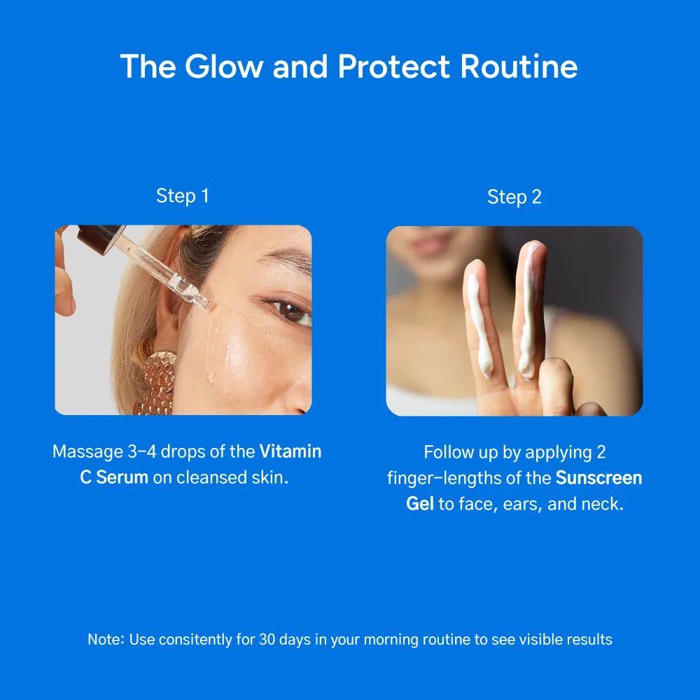 Vitamin C Serum + Sunscreen Combo - Image 5
